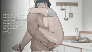 rural homecoming 2 - Wife Fucked Another Man | brought home lover sex in the kitchen on weight