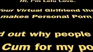 Webcam babe masturbating to orgasm w/ vibrator after booty shaking & new makeup & recording behind scenes podcast - Lelu Love