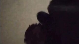 Creampied While Her Man Outside Calling