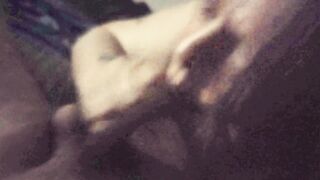 Woke up in middle of the night hard so I took a load in the mouth. Full video available