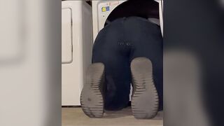 I GOT HORNY AFTER GETTING STUCK IN THE DRYER!