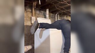 I GOT HORNY AFTER GETTING STUCK IN THE DRYER!