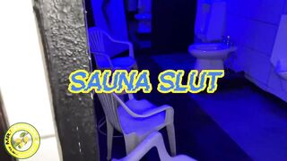 Sauna Slut Frecklemonade FULL VIDEO ON ONLYFANS