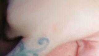 Fucking my self with a vibrating face cleaner