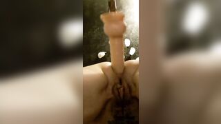 Squirting Anal Sex Fuck Machine CU Cum