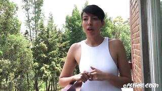 Ersties - Hot Solo Girl Masturbates With a Toy