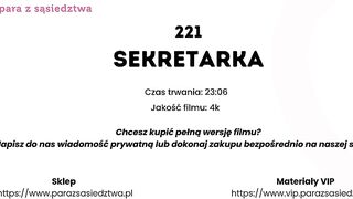 Szef pierdoli swoją sekretarkę w każdą dziurę