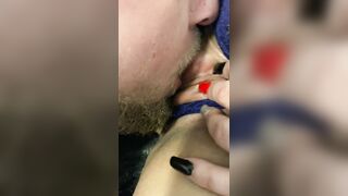 Eating mommies pussy