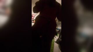 Doing my ass dance