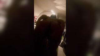 Doing my ass dance