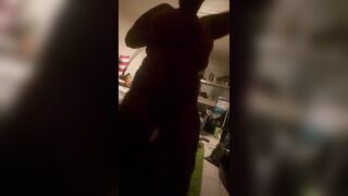 Doing my ass dance
