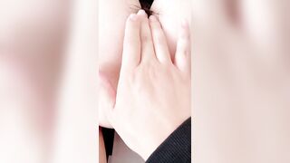 Essential oil application, massage, tender vagina, full of temptation