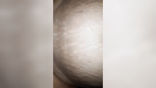 Creampie after long fucking