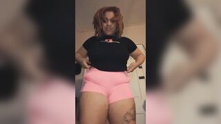 Sexy MILF Strawberry Bea Slow Motion Titty Bounce Ass Bounce Phat Pussy Print