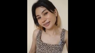 Hot Asian girl with small body and tits