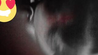 Latika sucking my big cock and cum in mouth