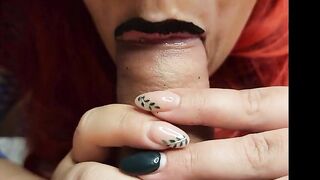 My wife gives the best close up ASMR blowjobs