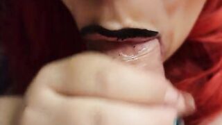 My wife gives the best close up ASMR blowjobs