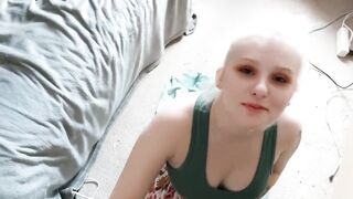 Neighbor came by to cum on my face not at the right moment