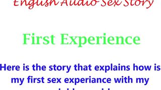 First Experience - English audio sex story - Erotic story