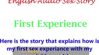 First Experience - English audio sex story - Erotic story