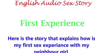 First Experience - English audio sex story - Erotic story