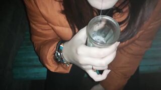 A selection of cumshots in the mouth after a blowjob from Marish