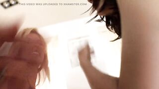 DeFranceska Gallardo with Victoria Rose and Lauro Giotto + James Brosman Cum swapping, all natural, Czech girls, Teaser#1
