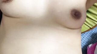 Japanese school girl bust オナニー