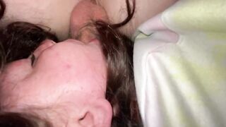 Hot MILF sucks me off