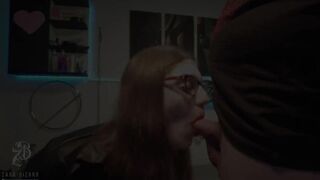 Cuckold Blowjob and Nettle Games