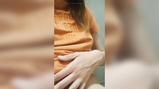 Pussy in the toilet