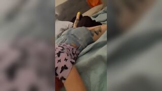 Teen waits for daddy
