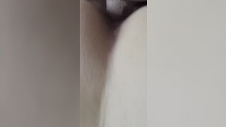 Asian doggy style close-up