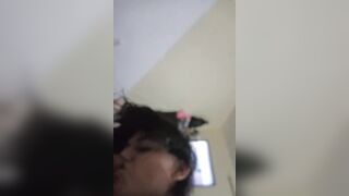 I Sucked a Fat Cock, the More I Put It All in The More Drown Myself with The Oral that I Gave Him