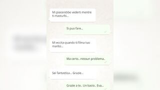 GIOVANE MOGLIE TETTONA SI MASTURBA IN VIDEOCHAT PER UN FAN