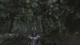 Lvl 300 Orc vs Bleak Falls Barrow (No HUD) - Skyrim