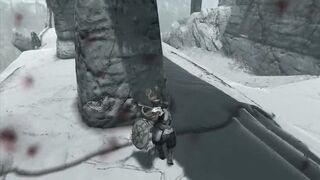 Lvl 300 Orc vs Bleak Falls Barrow (No HUD) - Skyrim
