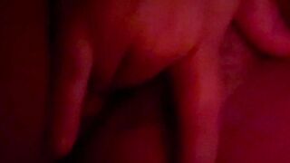 Lonely milf with hairy push masterbating