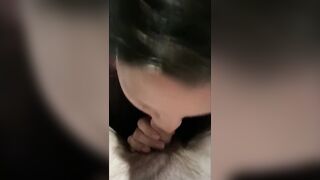 slutty gf sucks more bull cock