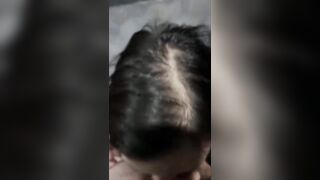slutty gf sucks more bull cock