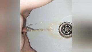 Sexual toy and pee