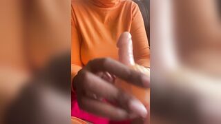 Lezdom Food Plays a Mandarin Orange