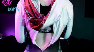 Spider-Gwen Cosplay Sextape on o f