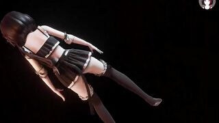 Ling Yuan - Sexy Dance In Maid Clothes (3D HENTAI)