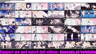 Genshin Impact - 3 Girlfriends Dance + Futanari Threesome Sex (3D HENTAI)