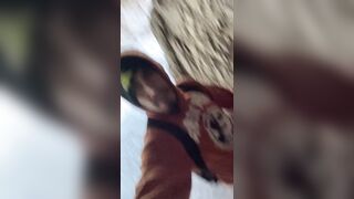 Having sex in a cave during a hiking trip, he couldnt stay quiet ???? #helicopter
