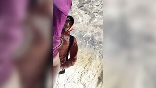 Having sex in a cave during a hiking trip, he couldnt stay quiet ???? #helicopter
