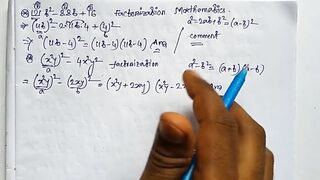 Factorization Math Slove by Bikash Edu Care Episode 10