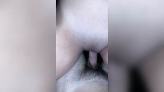 Fucking Tinder Teen in Backseat of Car